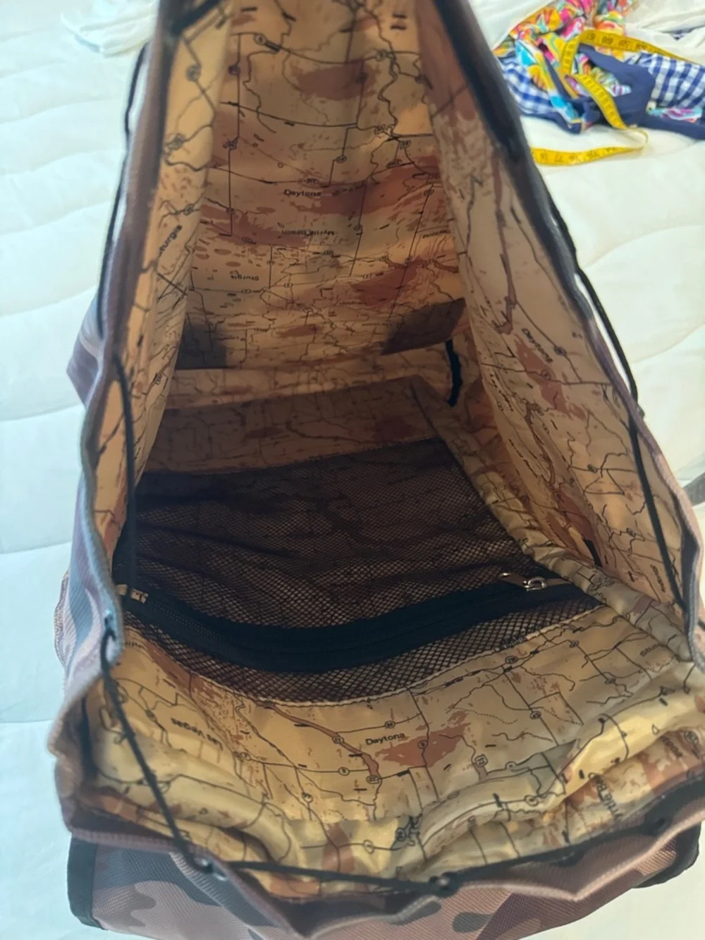 Harley Davidson NWOT camouflage Nylon backpack